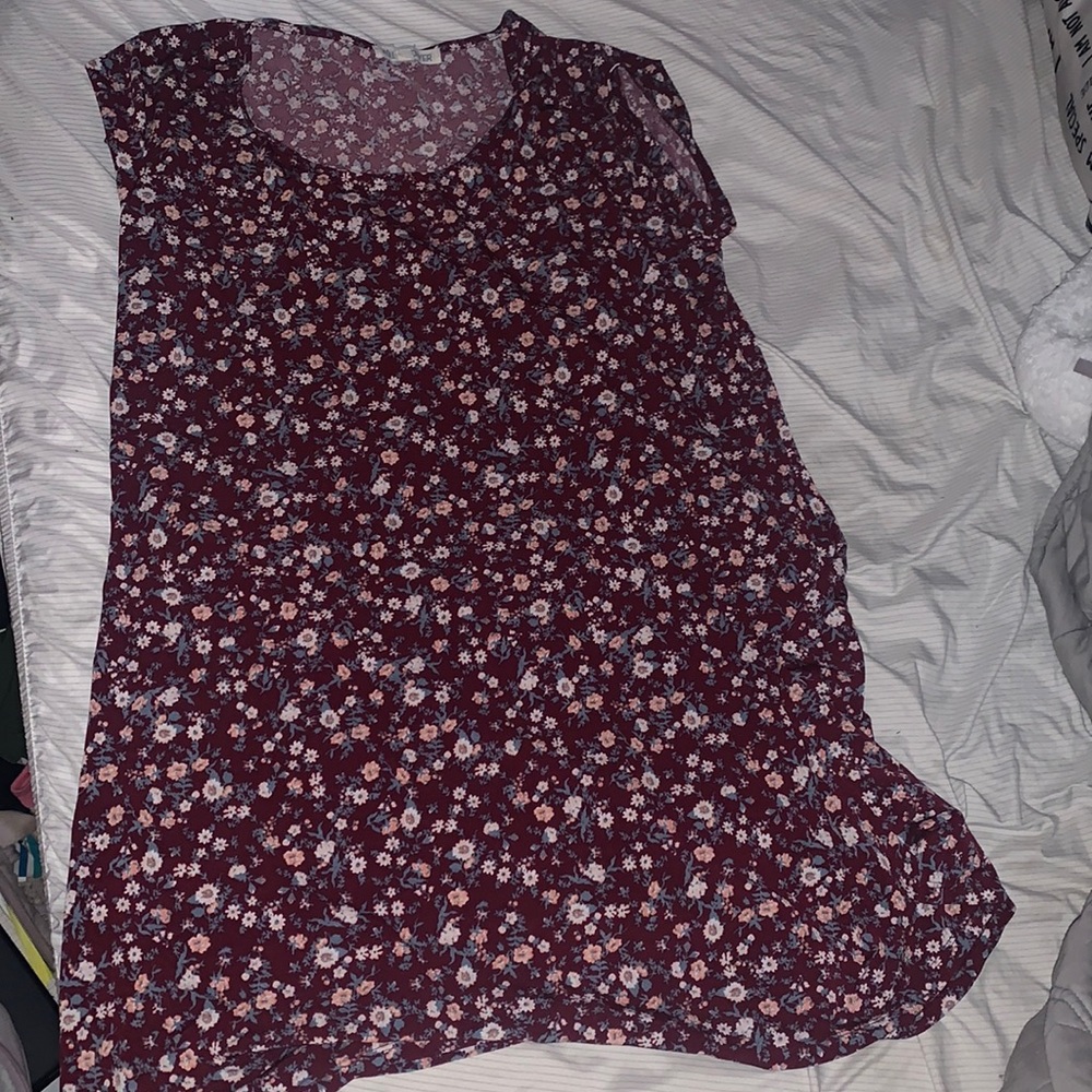 Wallflower dress XXL burgundy red